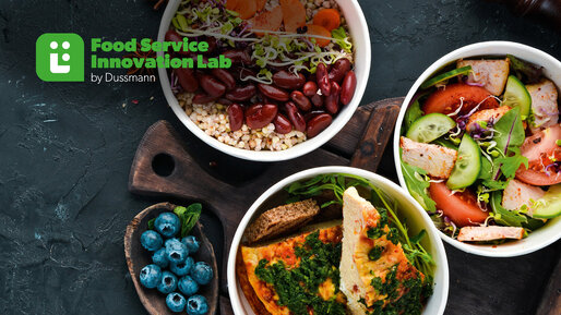 Plantbased catering with Food Service Innovation Lab Logo 