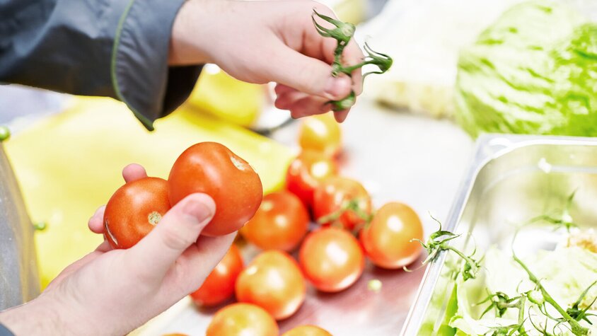 Tomaten in detail