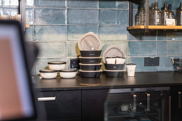 Vytal reusable tableware in the Flavour Network 