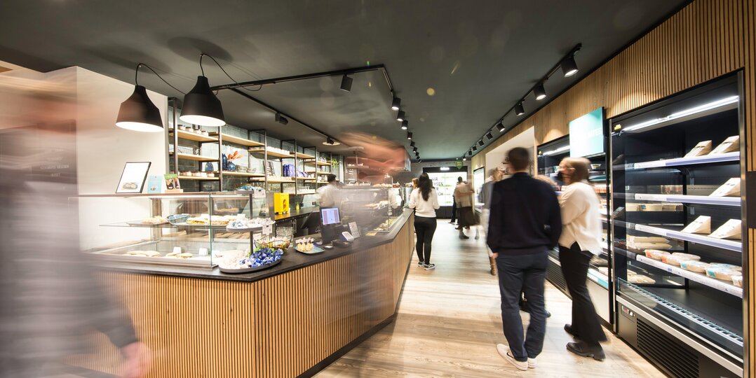 Entrance area with counter in the Flavour Network 