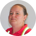 A portrait photo of forewoman Sandra Rodrigues.