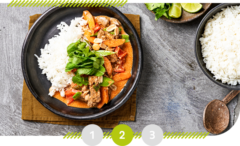 Trend 2: A new eating behaviour Rice dish placed in a bowl on a table