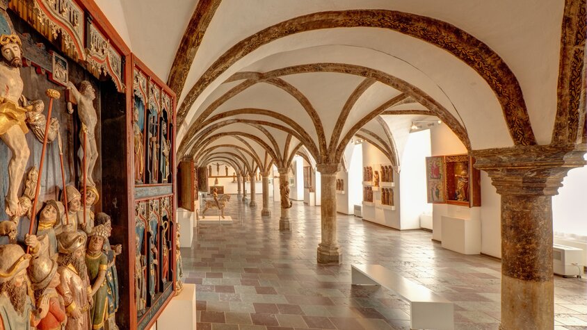 Gang eines Museums