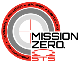 Logo Mission Zero from STS Group