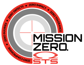 Logo Mission Zero from STS Group