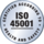 Label iso 45001 for health and safety