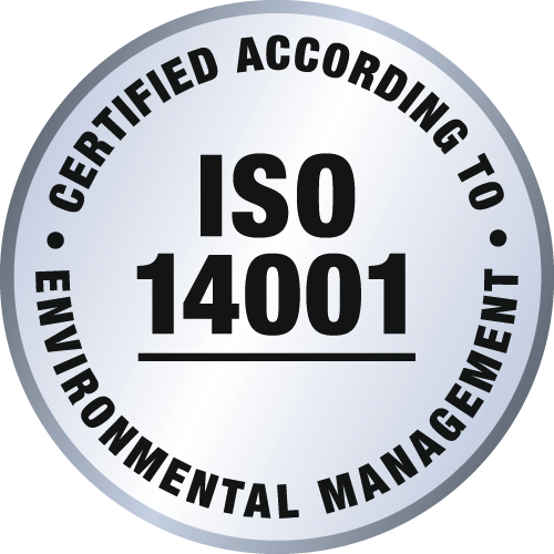 ISO label according to environmental management